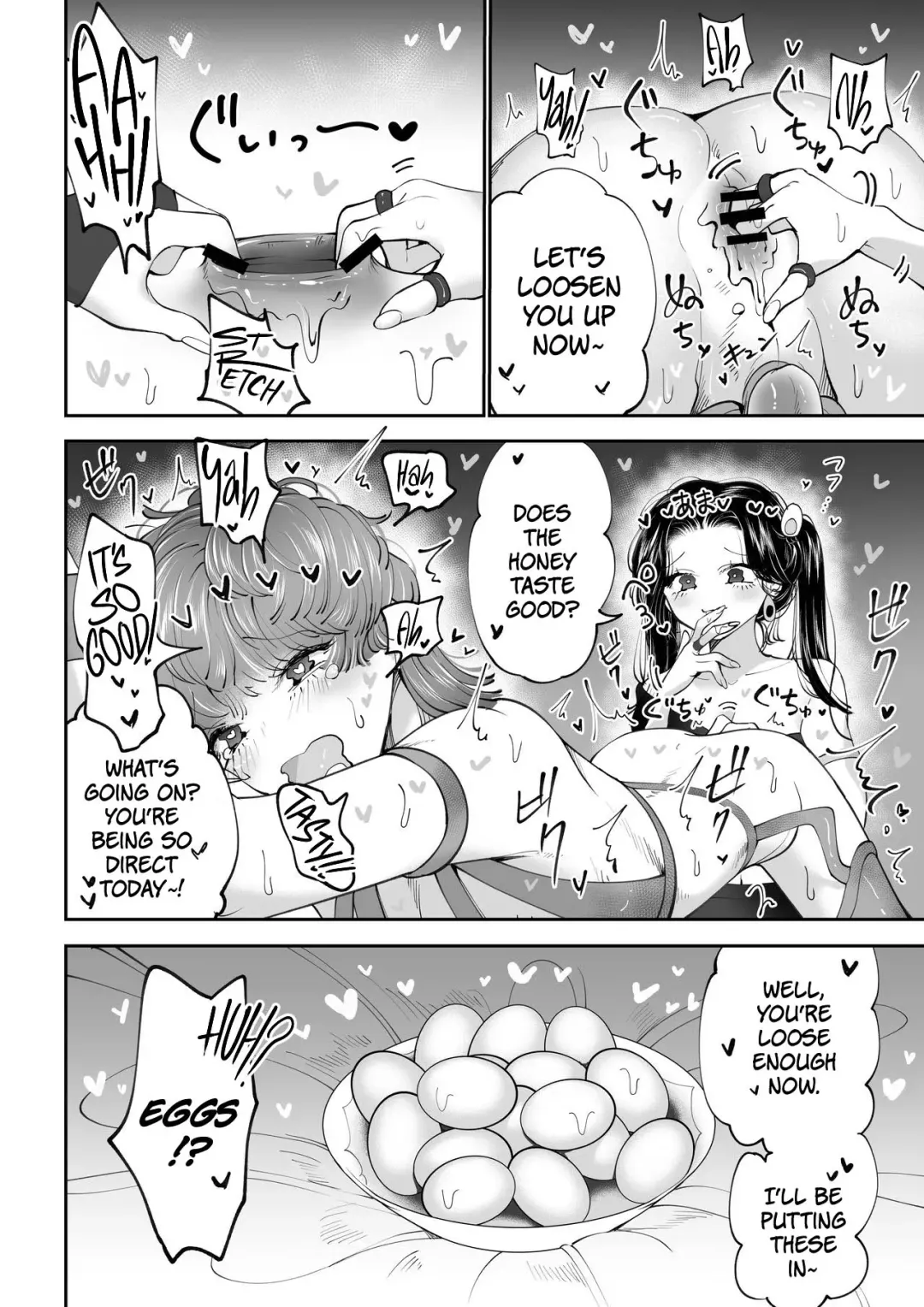 [Teriyaki Sasami] Sanran Play Pink Blue | Oviposition Play Pink Blue Fhentai - Page 5