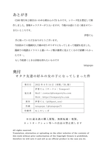 [Tatapopo] Otaku Tomodachi no Konomi no Onnanoko ni Natte Shimatta Ken Fhentai - Page 25