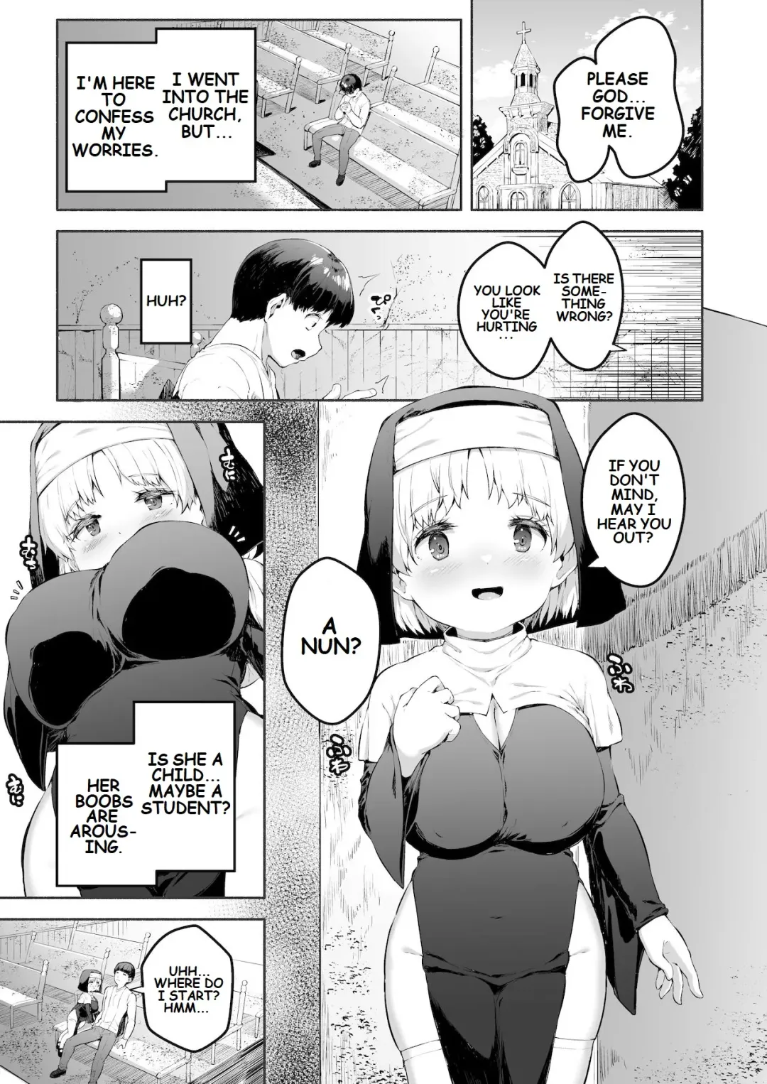 [Danbo] Ecchi na Zange o Sasete Kureru Keiken na Loli Kyonyuu Sister-chan | Devoted Busty Loli Who Made Me Confess Fhentai - Page 2