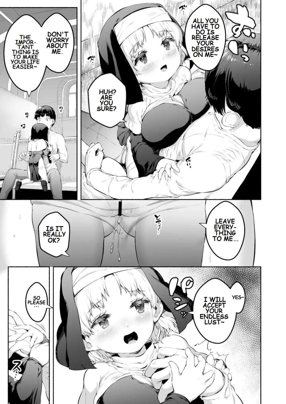 [Danbo] Ecchi na Zange o Sasete Kureru Keiken na Loli Kyonyuu Sister-chan | Devoted Busty Loli Who Made Me Confess Fhentai - Page 4
