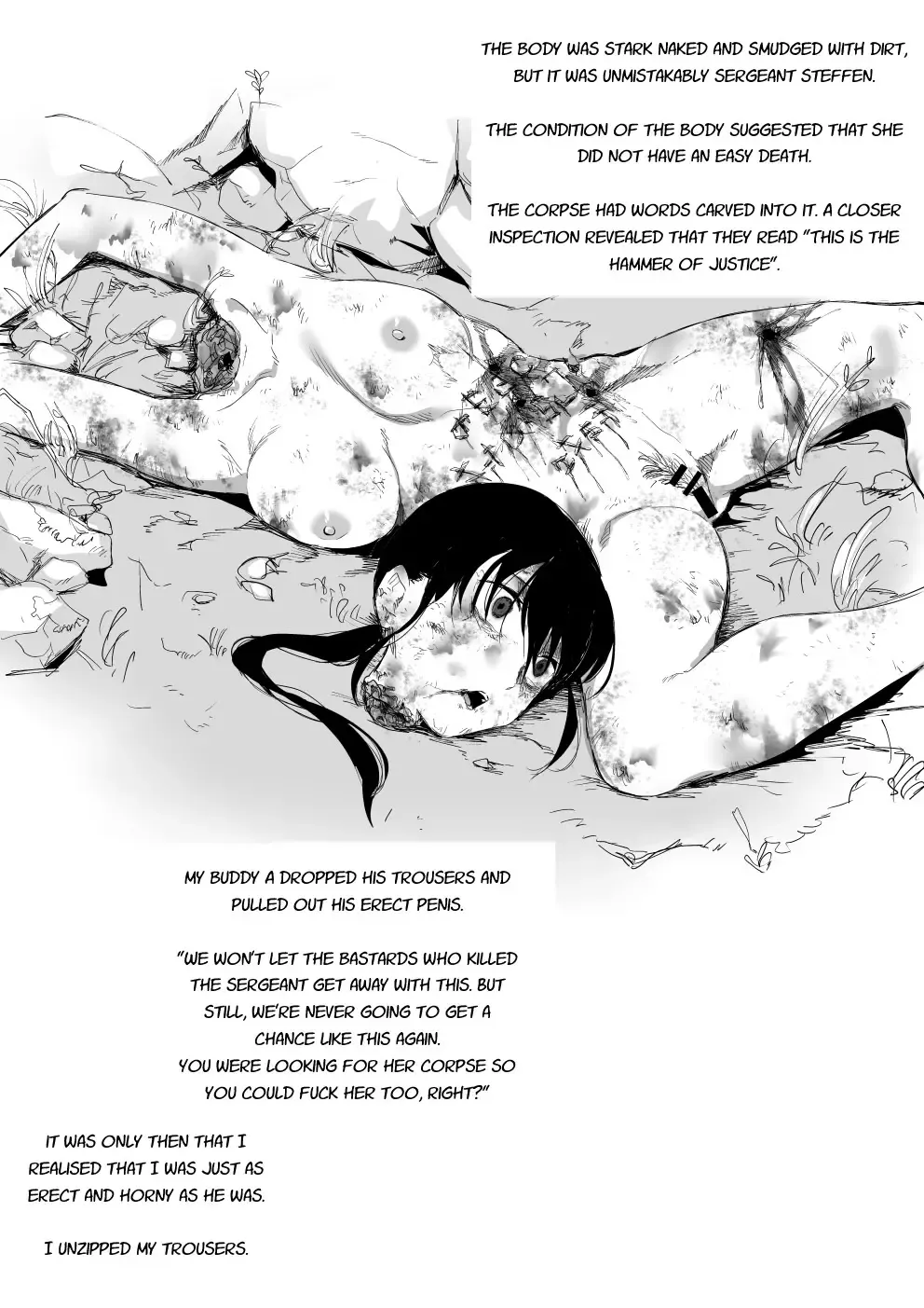 [Kubikiri] Fallen on the Battlefield - Sergeant Steffen Fhentai - Page 2