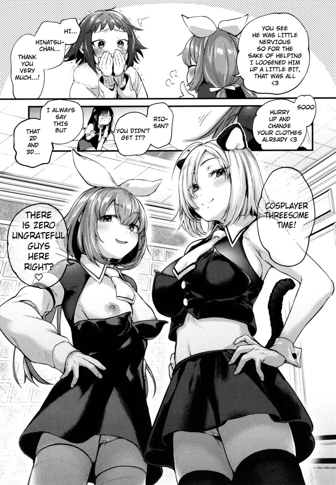 [Gosaiji] Doujin Sakka wa After 3P no Yume o Miru ka | Do Doujin Artists Dream of Having a Cosplayer Threesome? Fhentai - Page 15