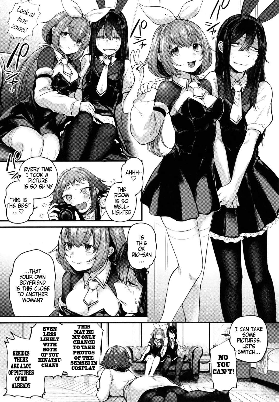 [Gosaiji] Doujin Sakka wa After 3P no Yume o Miru ka | Do Doujin Artists Dream of Having a Cosplayer Threesome? Fhentai - Page 5