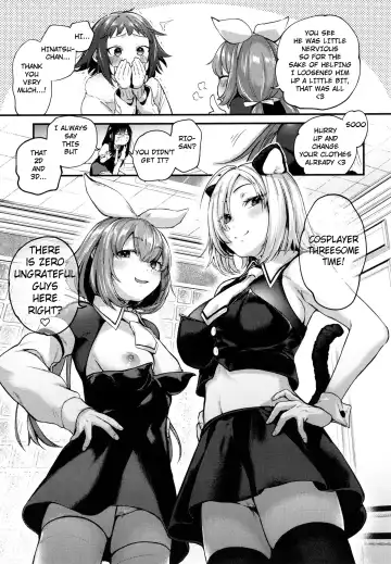 [Gosaiji] Doujin Sakka wa After 3P no Yume o Miru ka | Do Doujin Artists Dream of Having a Cosplayer Threesome? Fhentai - Page 15