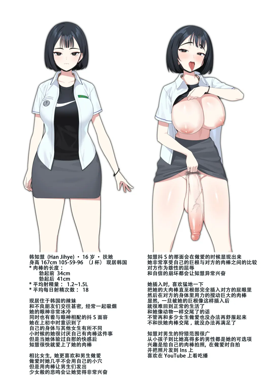 [Futagomu - Gomu] Futanari Gal-tachi Fhentai - Page 3