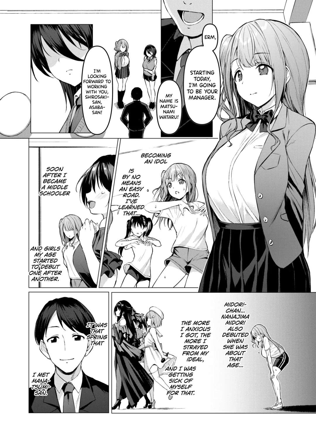 [Satou Kuuki] Kegareboshi Aka ~Yume to Joyoku ni Yureru Idol, Shirosaki Koharu~ Fhentai - Page 5