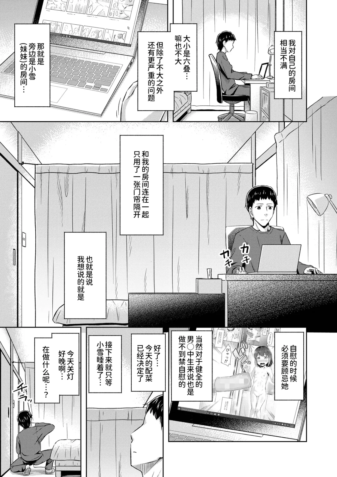 [Ogataaz] Imouto to Ore no Onanie Jijou Fhentai - Page 3