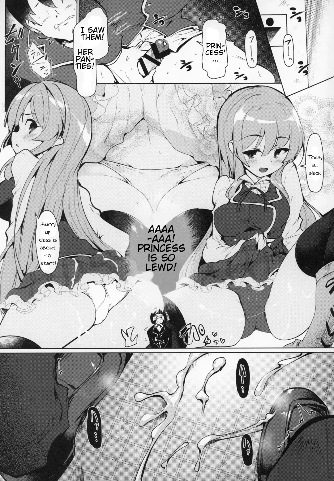 [Momio] Manaria Oukoku no Ohime-sama to Manaria Gakuin Ippan Seito Ore no Aida ni Ecchi na Event nante Okiru Wake ga Nai Fhentai - Page 6