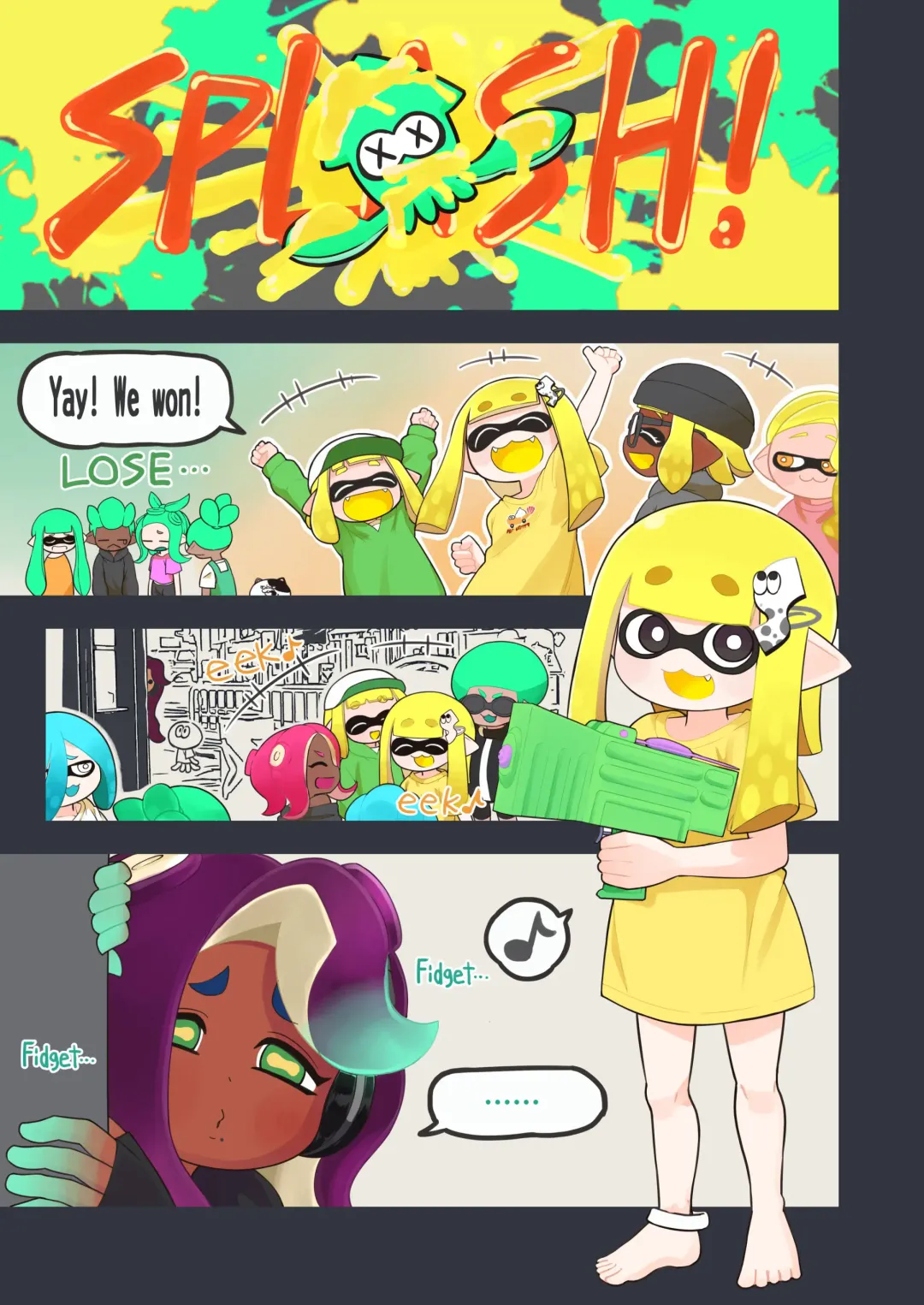 [Leonardo 16sei] Happy sex friends Ika and Marina Fhentai - Page 1