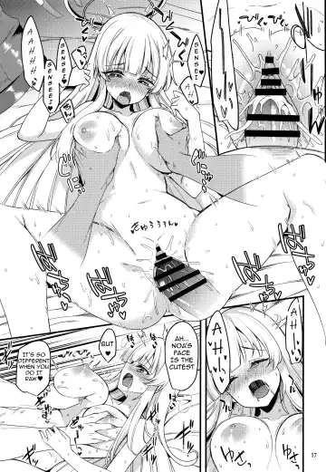 [Gokubuto Mayuge] Sensei Yuuka-chan ni wa Naisho desu yo? | Sensei, Don't Tell Yuuka, Okay? Fhentai - Page 16