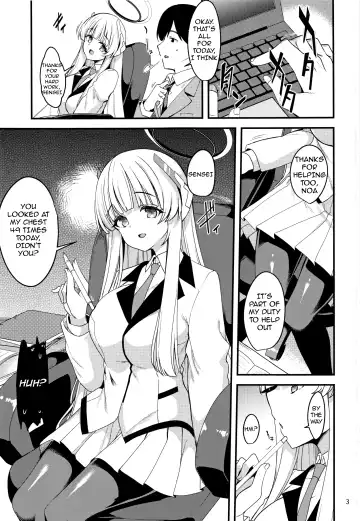 [Gokubuto Mayuge] Sensei Yuuka-chan ni wa Naisho desu yo? | Sensei, Don't Tell Yuuka, Okay? Fhentai - Page 2