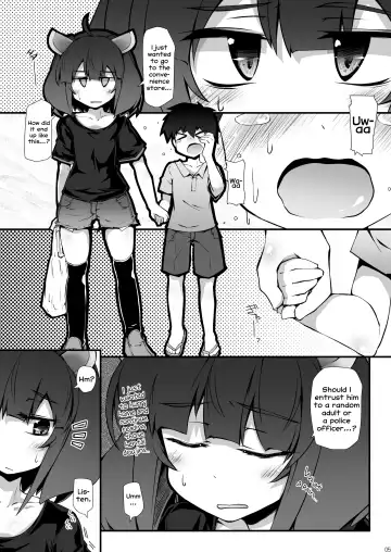 [Narumiya] Tohoku no Chicchai Onee-chan ga Maigo no Otokonoko ni Kimochi Ii Ijirikata toka Oshiete Agechau no | The small Touhoku onee-chan teaches a lost kid about things that feel good Fhentai - Page 5