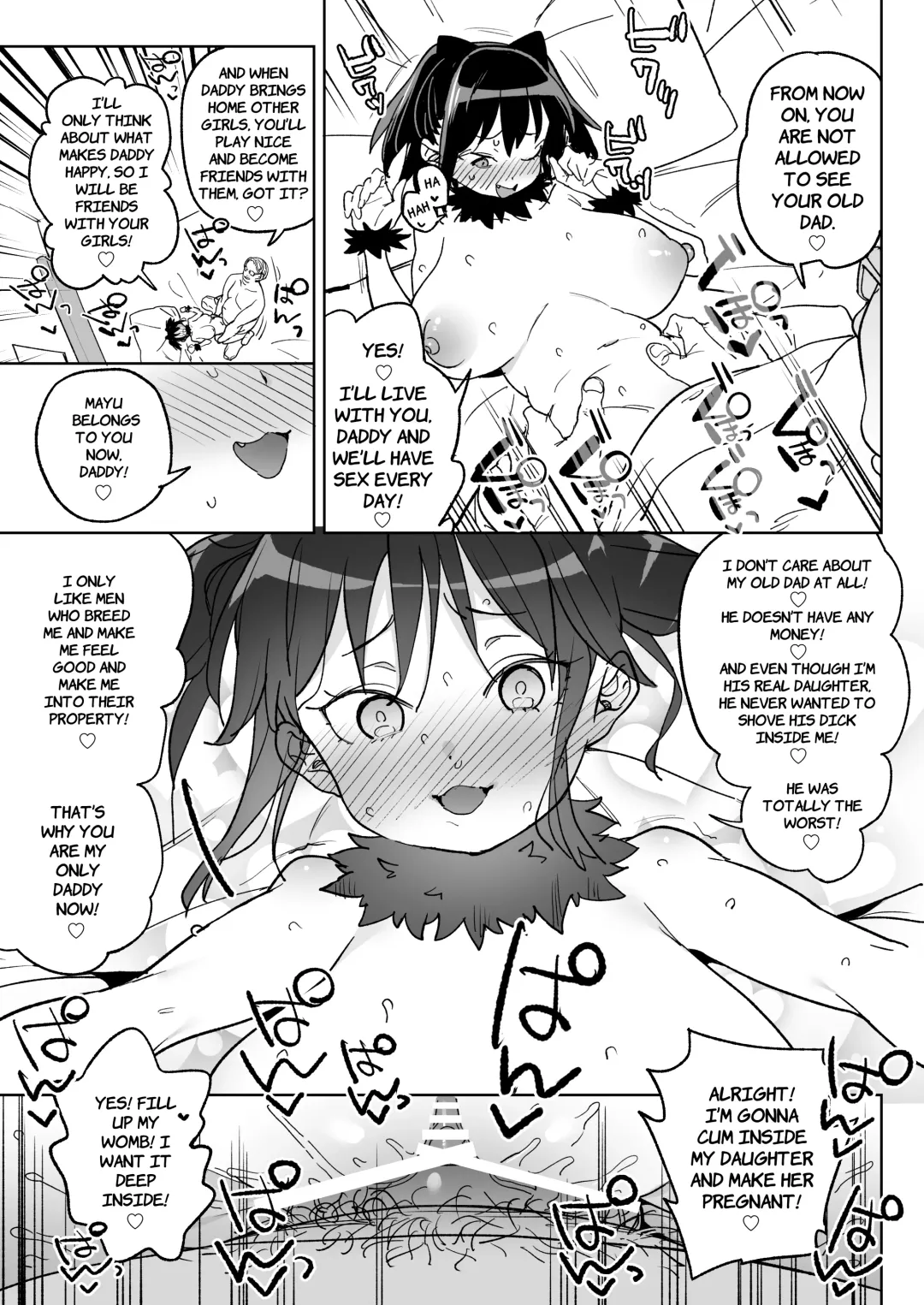 [Atage] 11-gatsu 28-nichi Atarashii Papa no Mono ni Narimashita. | November 28th: As of today, I belong to my new daddy! Fhentai - Page 34
