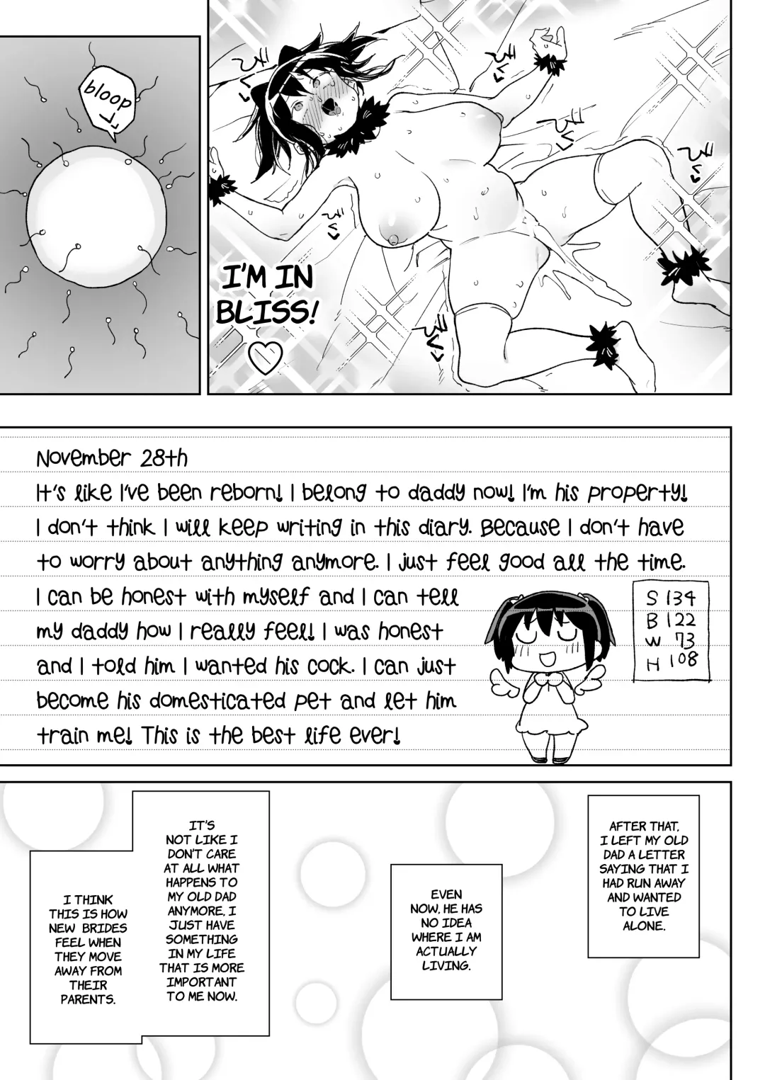 [Atage] 11-gatsu 28-nichi Atarashii Papa no Mono ni Narimashita. | November 28th: As of today, I belong to my new daddy! Fhentai - Page 36