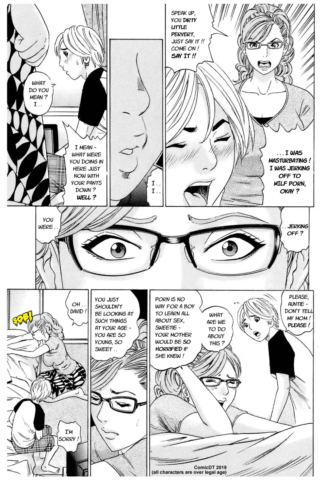 [Tange Suzuki] Auntie Fhentai - Page 3