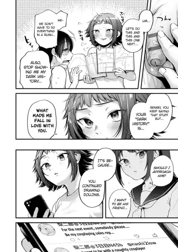 [Gosaiji] Layer Kanojo wa Oshi Sakka no Yume o Miru ka? | Do Cosplayer Girlfriends Dream of Their Favorite Artists? Fhentai - Page 32