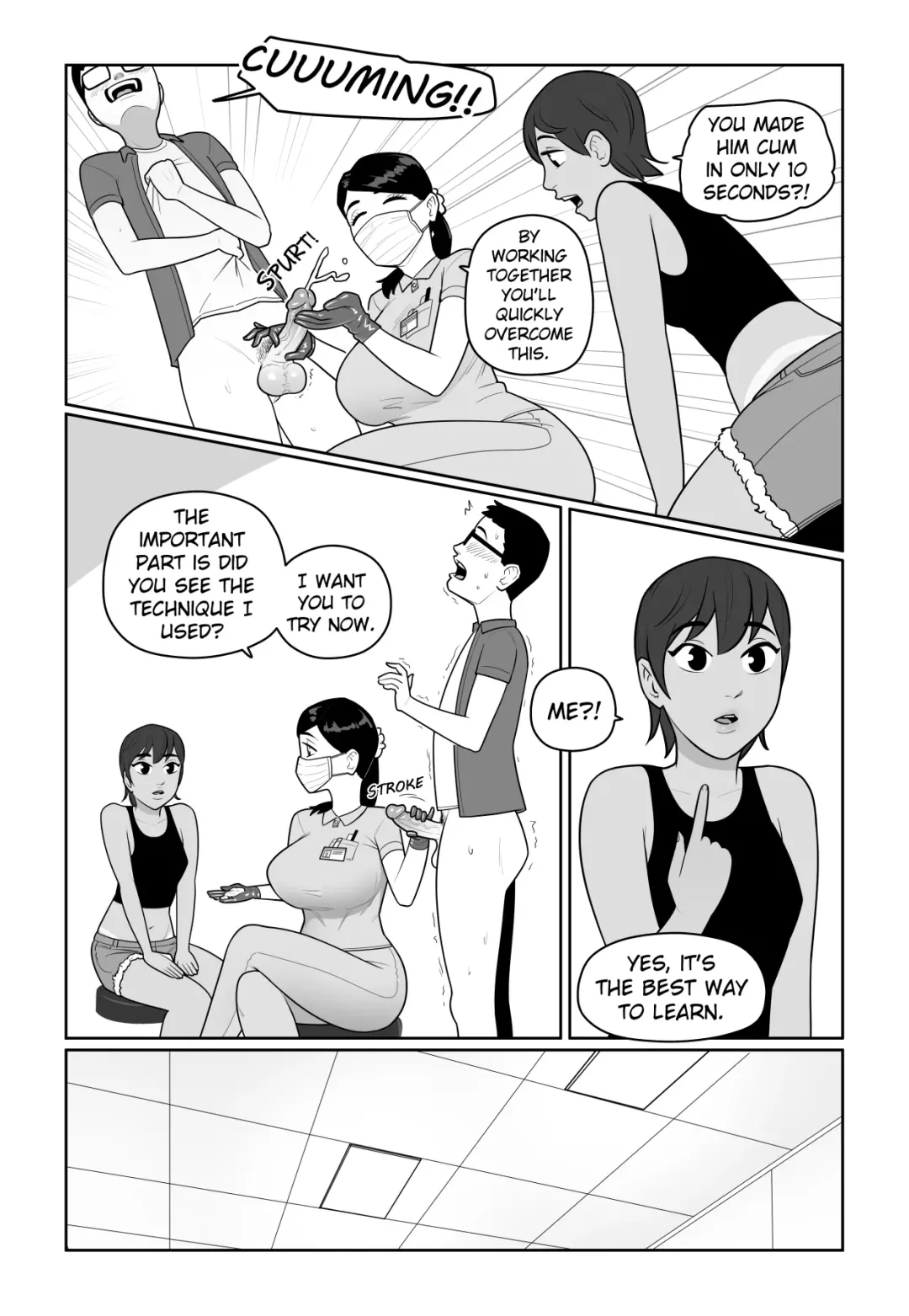[Mare] Sexual Support Clinic Fhentai - Page 8