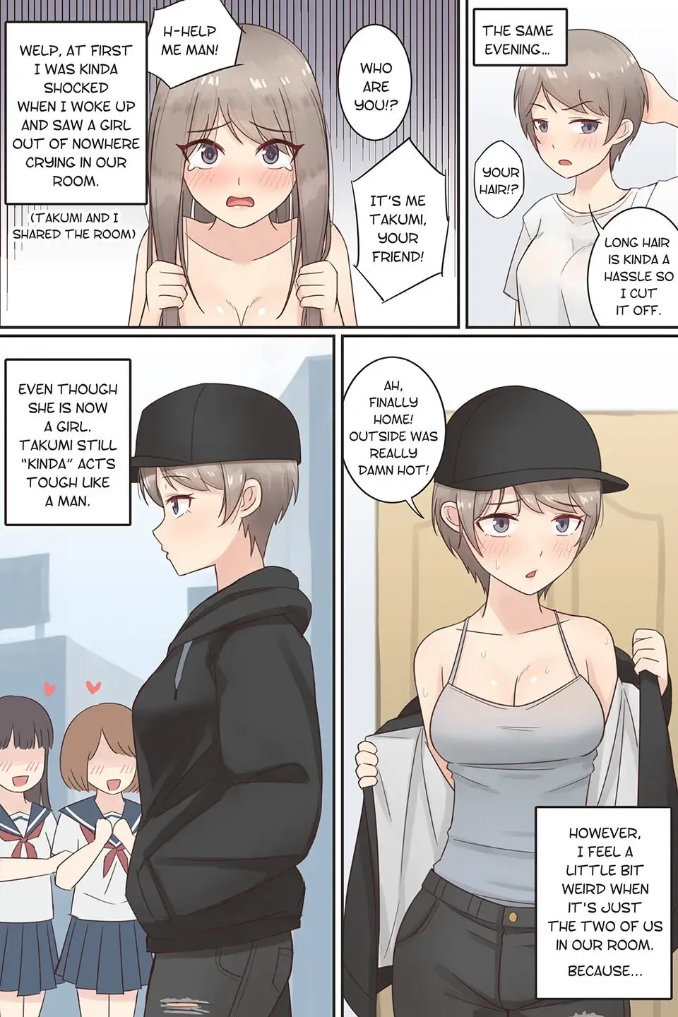 [Rudy Saki] When My Friend Became a Tomboy Fhentai - Page 2