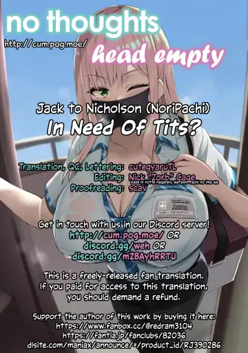 [Noripachi] Oppai Taritemasu ka? | In Need of Tits? Fhentai - Page 44