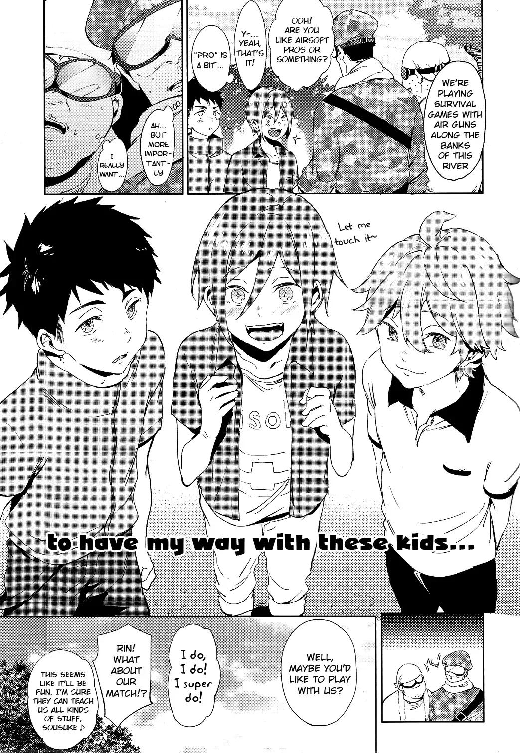 [Kotarou - Shono Kotaro] Oji-san to Asobo | Playing with mister Fhentai - Page 6