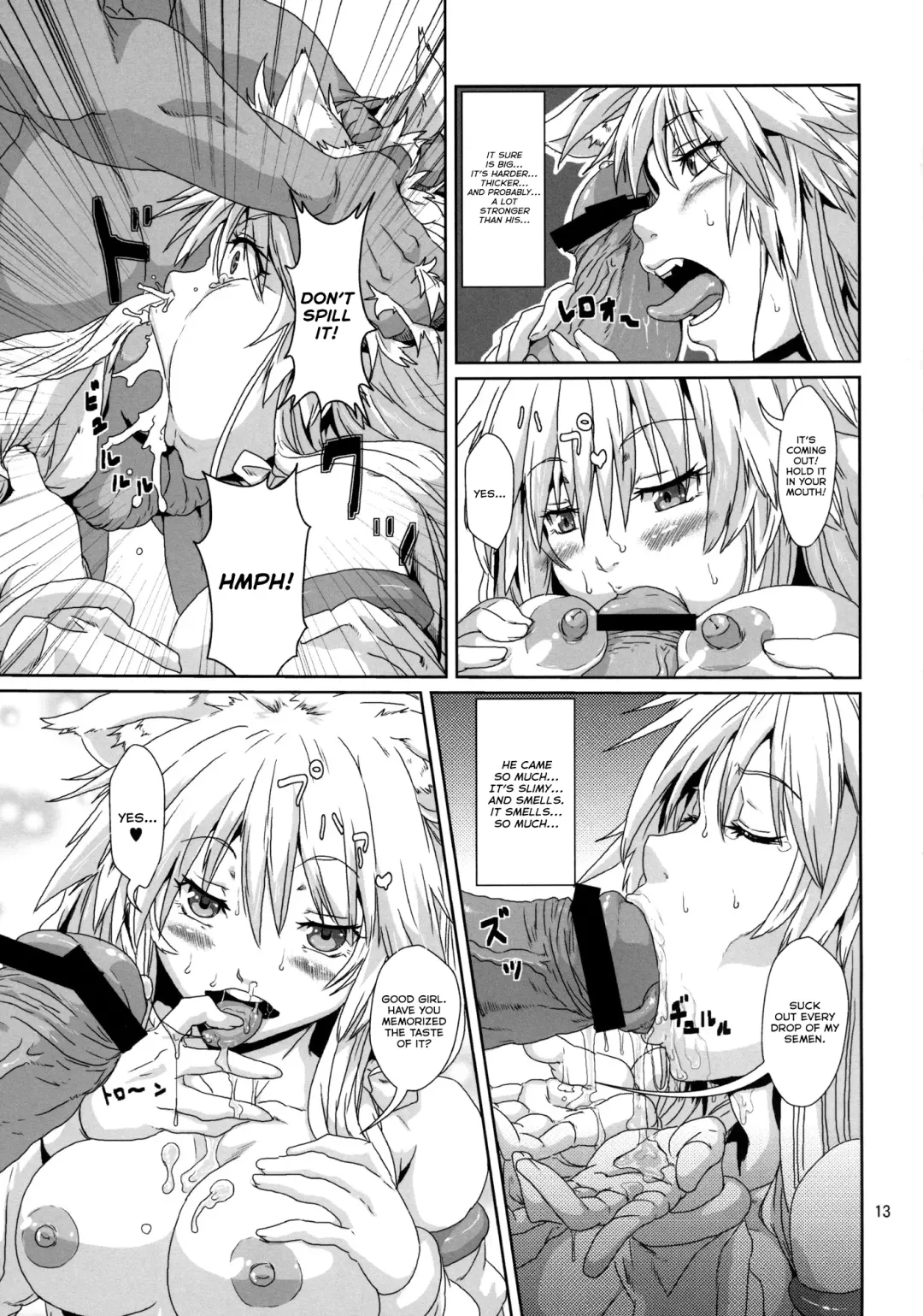 [Risei] Kodomo Orc ni Damasarete Kyouseiteki ni Mushi ni Sanran Saserareru Kemonomimi Elf Fhentai - Page 12