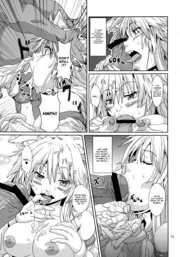 [Risei] Kodomo Orc ni Damasarete Kyouseiteki ni Mushi ni Sanran Saserareru Kemonomimi Elf Fhentai - Page 12