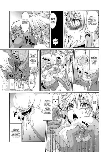 [Risei] Kodomo Orc ni Damasarete Kyouseiteki ni Mushi ni Sanran Saserareru Kemonomimi Elf Fhentai - Page 16