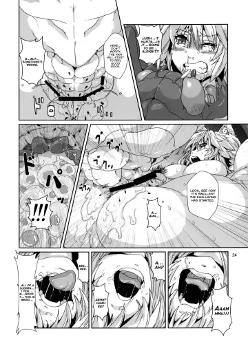 [Risei] Kodomo Orc ni Damasarete Kyouseiteki ni Mushi ni Sanran Saserareru Kemonomimi Elf Fhentai - Page 23