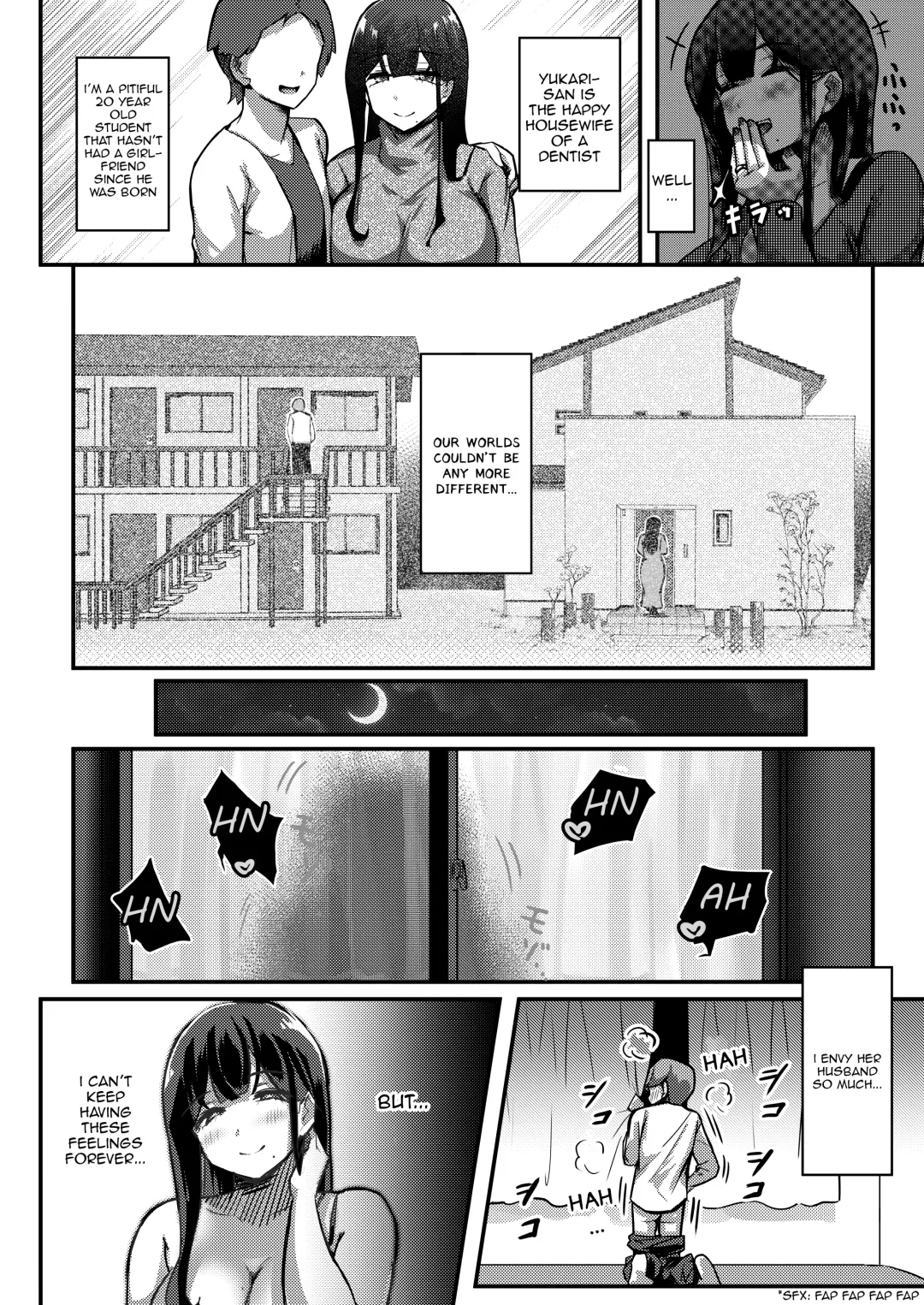 [Yosyo-] Otonari-san no Muchimuchi Wakazuma to Matching Shichatta Hanashi | How I Matched With My Neighbor's Plump Wife Fhentai - Page 4
