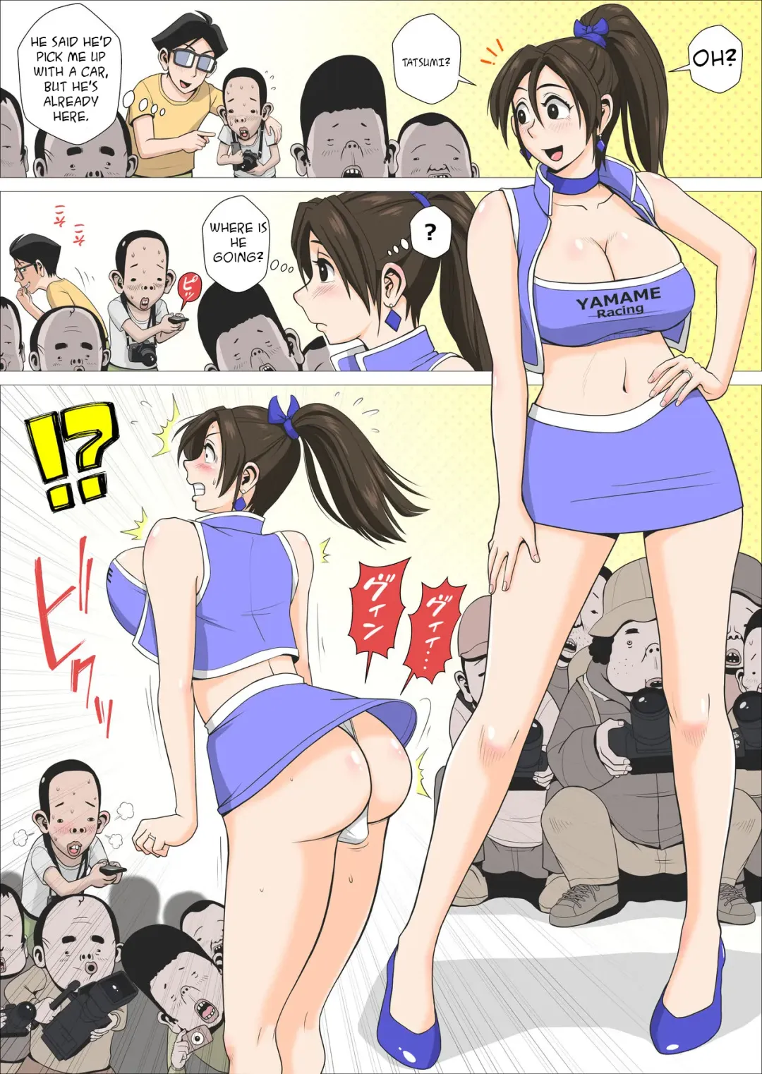 [Forester] Ero Hitozuma Companion to Doutei Cameraman-kun | The Perverted Wife and The Virgin Cameraman Fhentai - Page 4