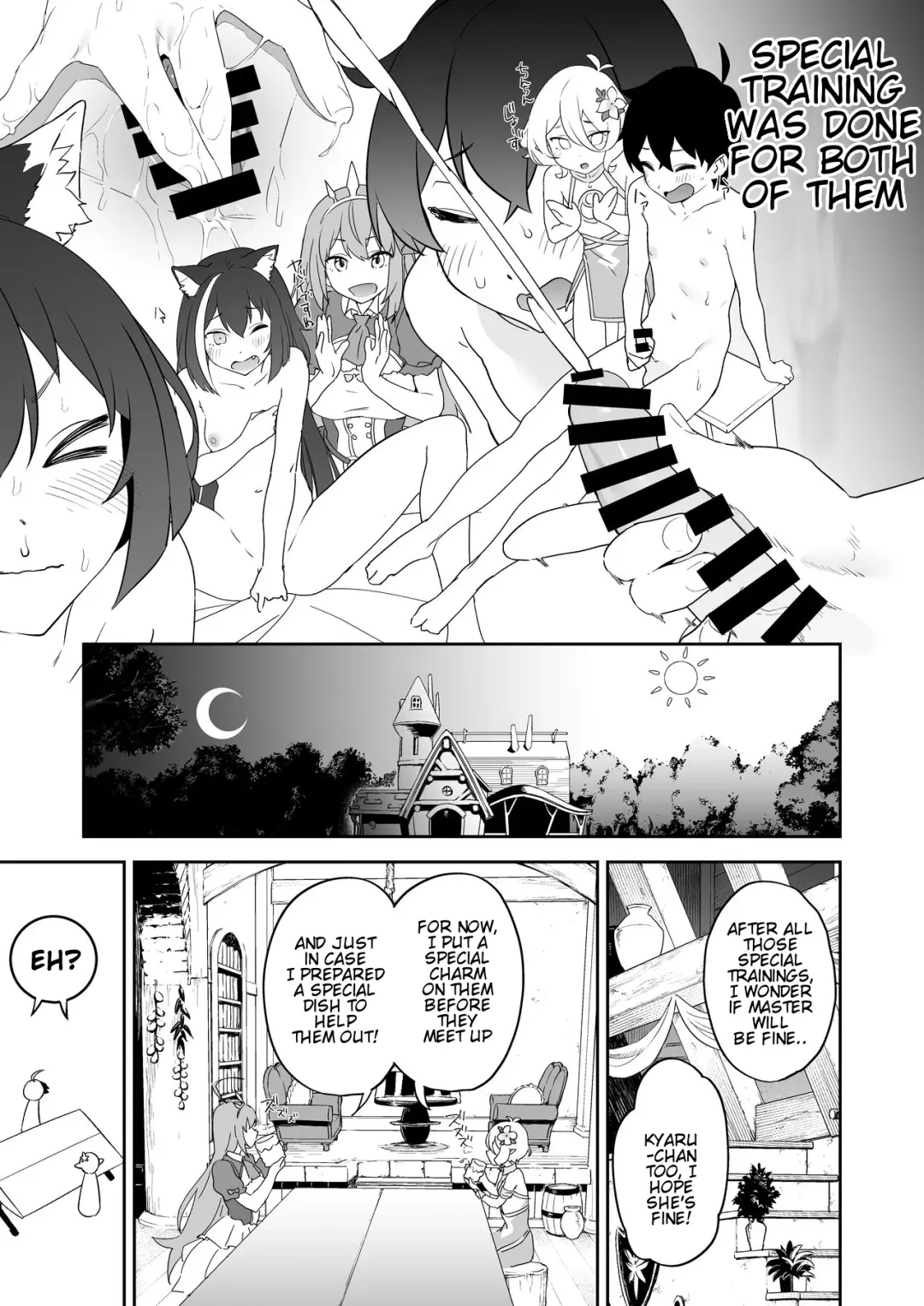 [Kito Sakeru] Kusozako Manko Kyaru-chan to Kusozako Chinpo Kishi-kun | Weak Pussy Kyaru-chan and Weak Dick Kishi-kun Fhentai - Page 4