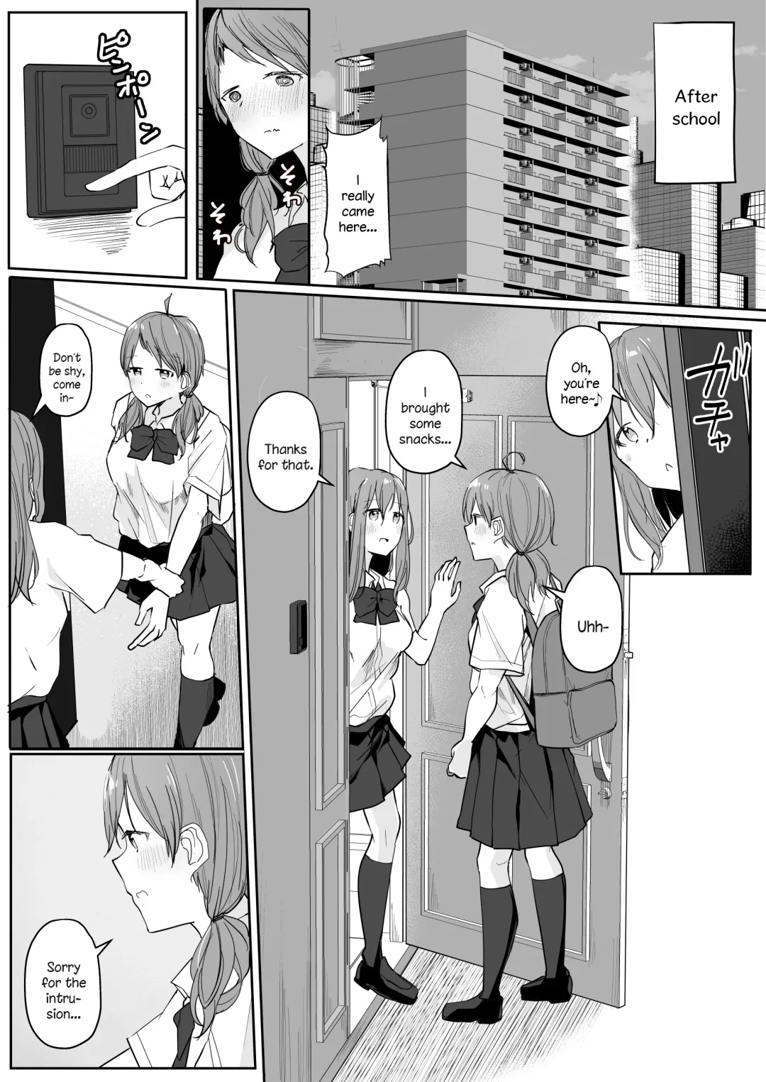 [Maguro Shining] Yuri Zuki Joshi ga Nandemoari no Ousama Game Yatta Kekka... Fhentai - Page 6