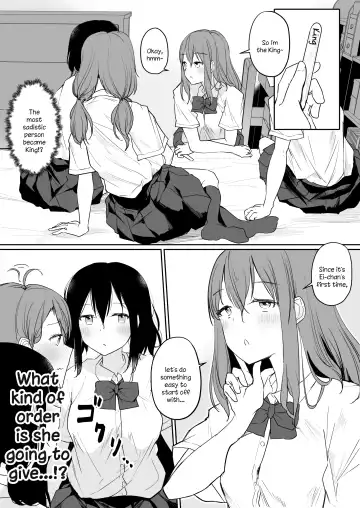 [Maguro Shining] Yuri Zuki Joshi ga Nandemoari no Ousama Game Yatta Kekka... Fhentai - Page 11