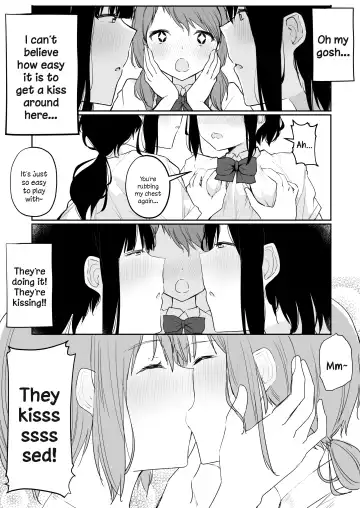 [Maguro Shining] Yuri Zuki Joshi ga Nandemoari no Ousama Game Yatta Kekka... Fhentai - Page 13