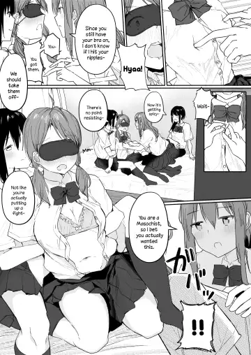 [Maguro Shining] Yuri Zuki Joshi ga Nandemoari no Ousama Game Yatta Kekka... Fhentai - Page 23