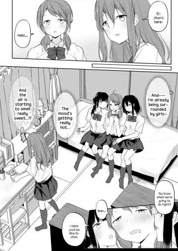 [Maguro Shining] Yuri Zuki Joshi ga Nandemoari no Ousama Game Yatta Kekka... Fhentai - Page 8