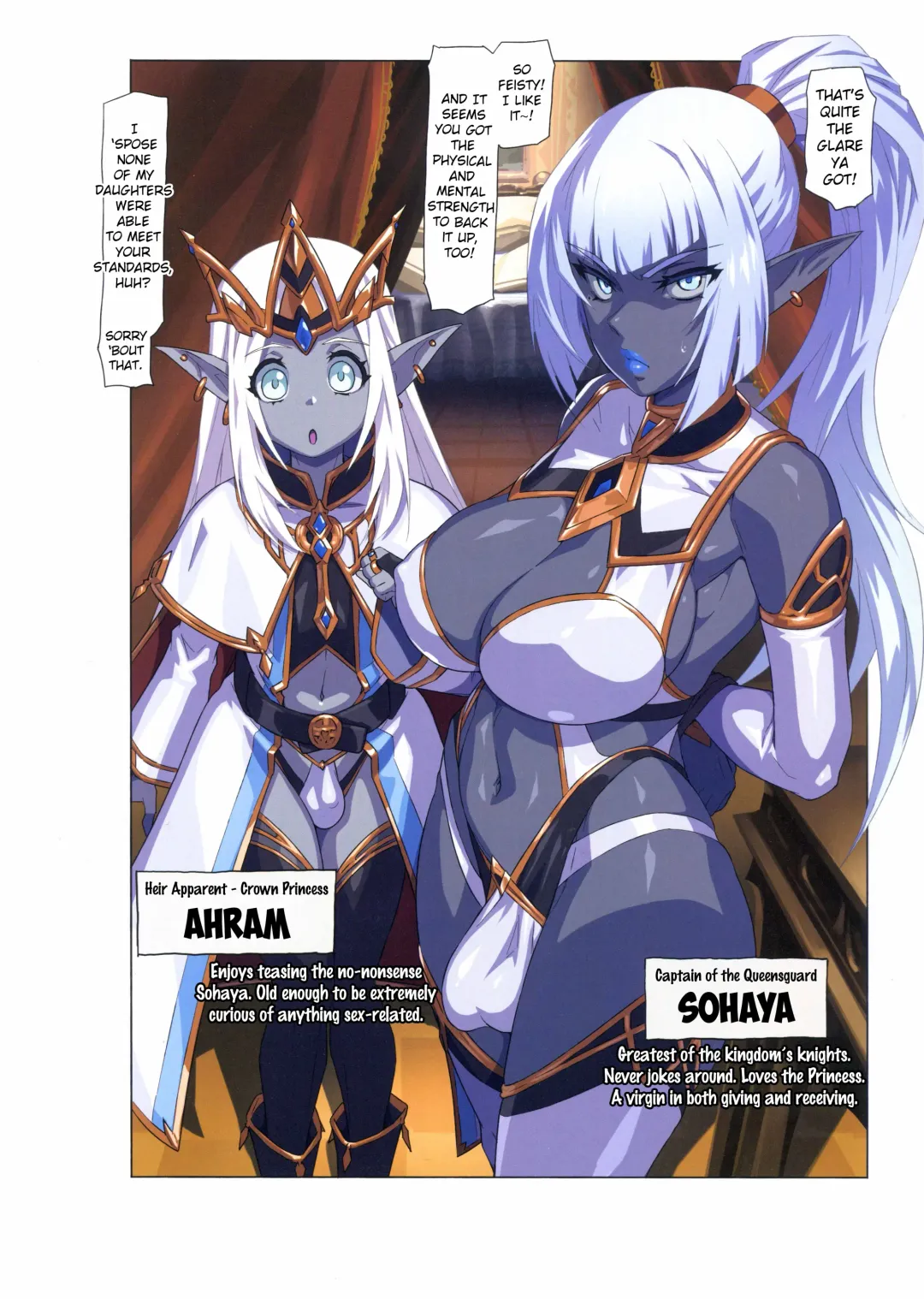 [Mikoyan] Ogre tai Dark Elf Ogre Hanshoku Dai Sakusen | Ogre Vs Dark Elf - Ogre Mating Season Fhentai - Page 8
