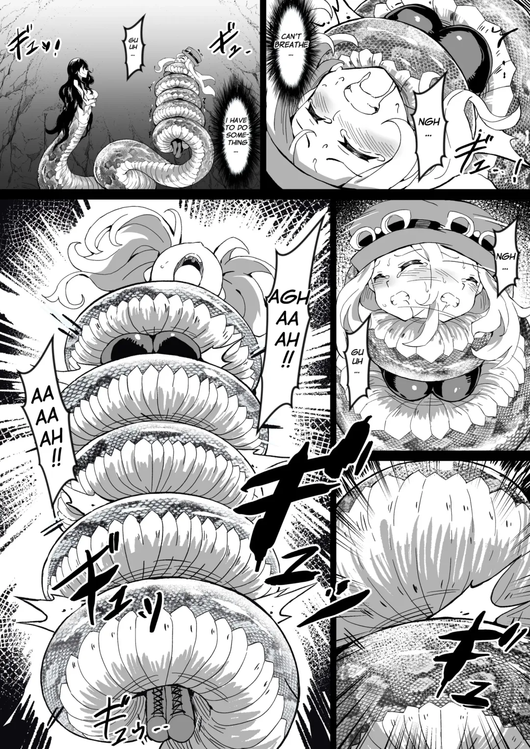 [Co Ma] [Mist Night (Co_Ma) Hell of Swallowed Doodle (Serena) (English) [Lamia] Fhentai - Page 3