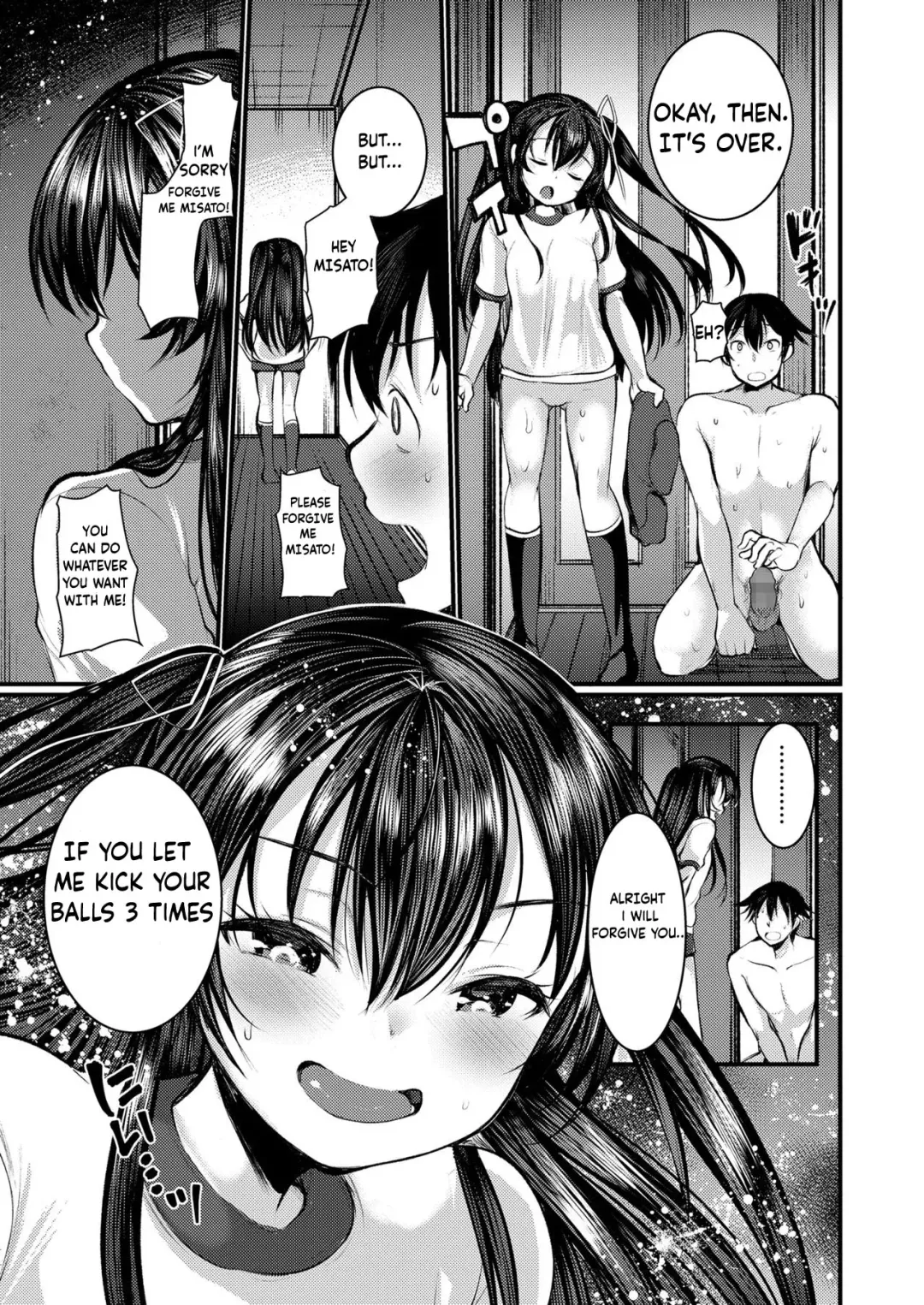 [Kameyoshi Ichiko] Tobibako Dekiru kana? | Can you do a vaulting horse jump? Fhentai - Page 13