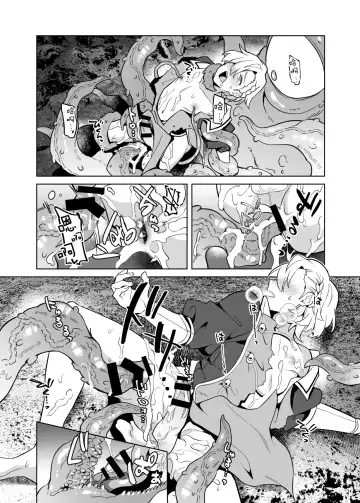 [Erutasuku] Sennou Shokushu-sama no Dorei Kouketsuna Kishi wa Shikou o Okasare Iganda Koufuku ni Ochiru Fhentai - Page 35