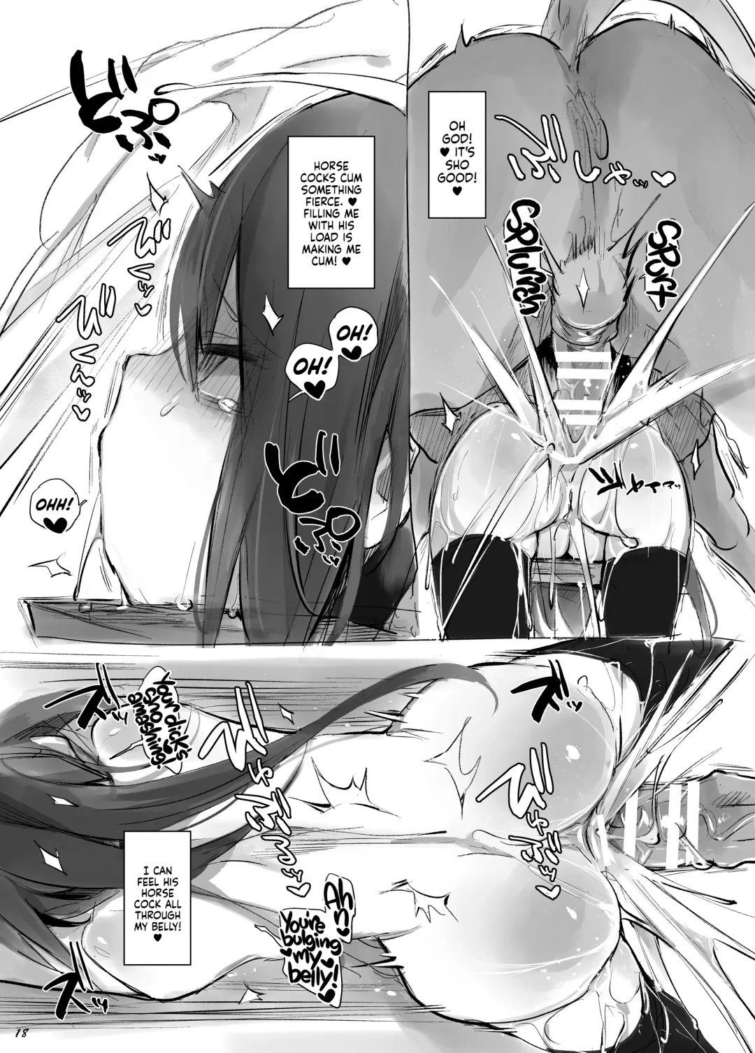 [Haison] Ouma to Ichaicha Tanetsuke Koubi vol. 1 | Lovey-Dovey Mating With My Dear Horse Vol. 1 Fhentai - Page 17