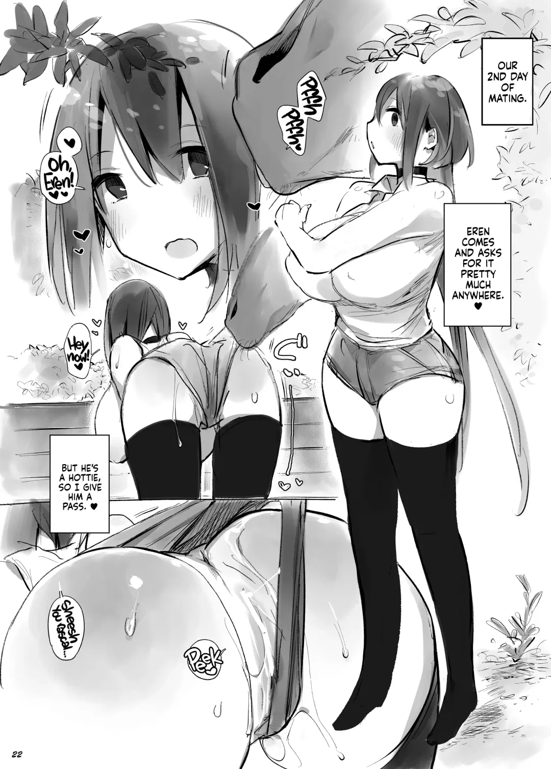 [Haison] Ouma to Ichaicha Tanetsuke Koubi vol. 1 | Lovey-Dovey Mating With My Dear Horse Vol. 1 Fhentai - Page 21