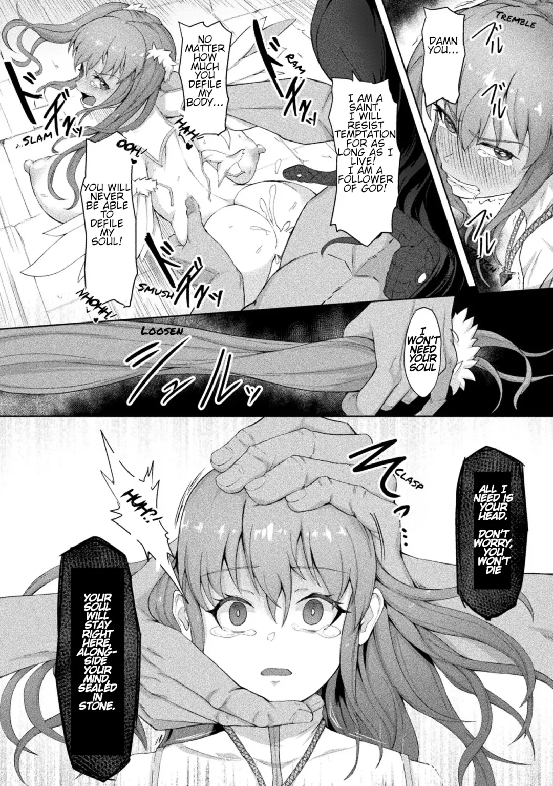 [Gotarou] Inshoku no Ikie ~Narehate e to Kawariyuku Otome~ | Holy Saint Defeated and Broken By a Lewd Touch! Fhentai - Page 26