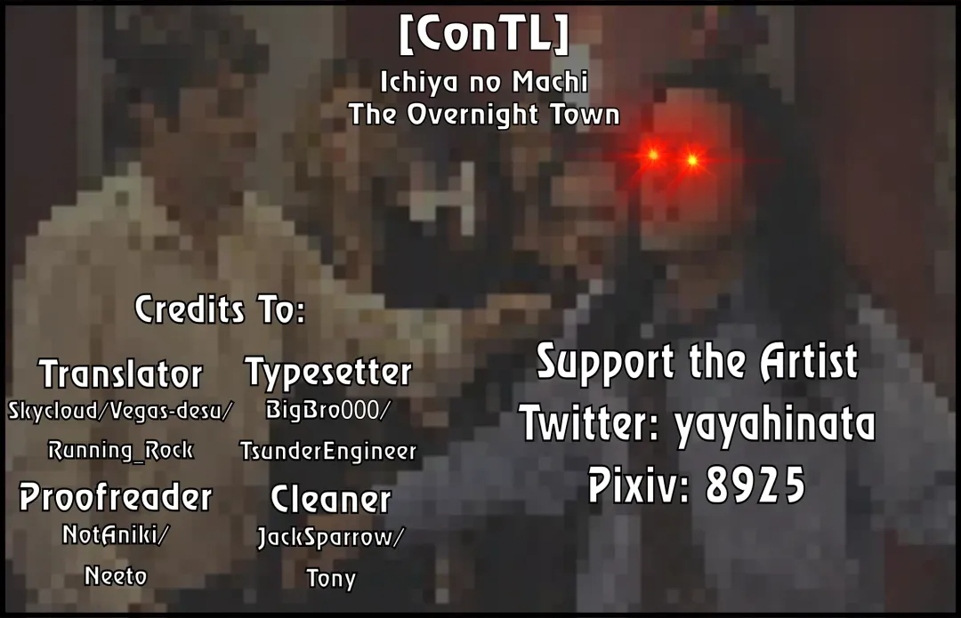 [Yaya Hinata] Ichiya no Machi | The Overnight Town Fhentai - Page 41