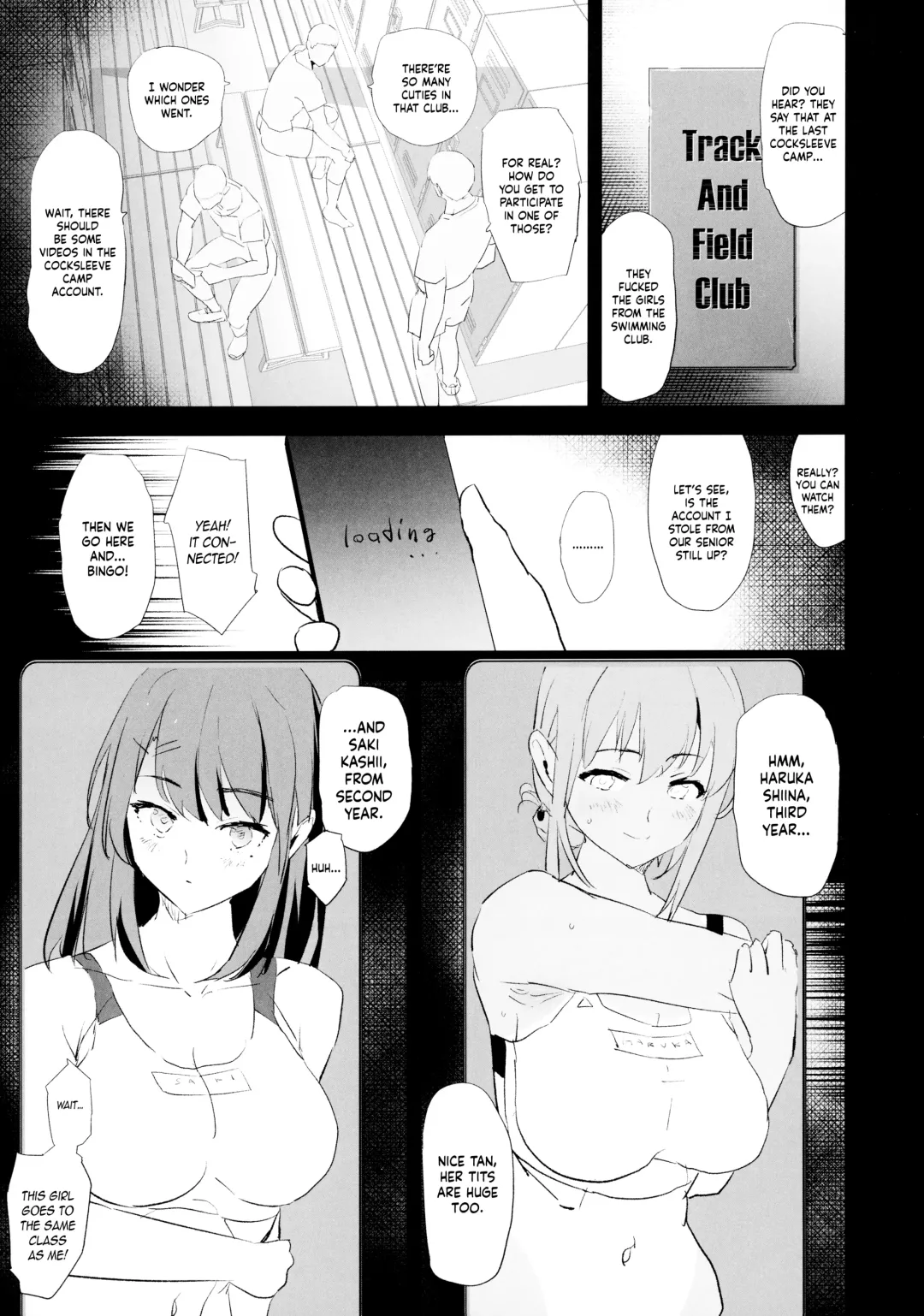 [Dokurosan] Watashi-tachi no Onaho Koukan Gasshuku Ichinichime! | Our exchange cocksleeve camp! First day! + Omake Paper (decensored) Fhentai - Page 2