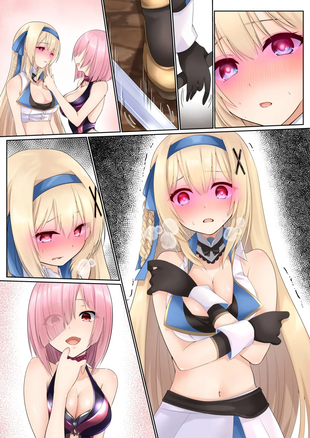 [Kumakko] Misty Magic - Futanari ga Haeru Mahou o Kakerarete Moteasobareru Himekishi Monogatari - Fhentai - Page 40