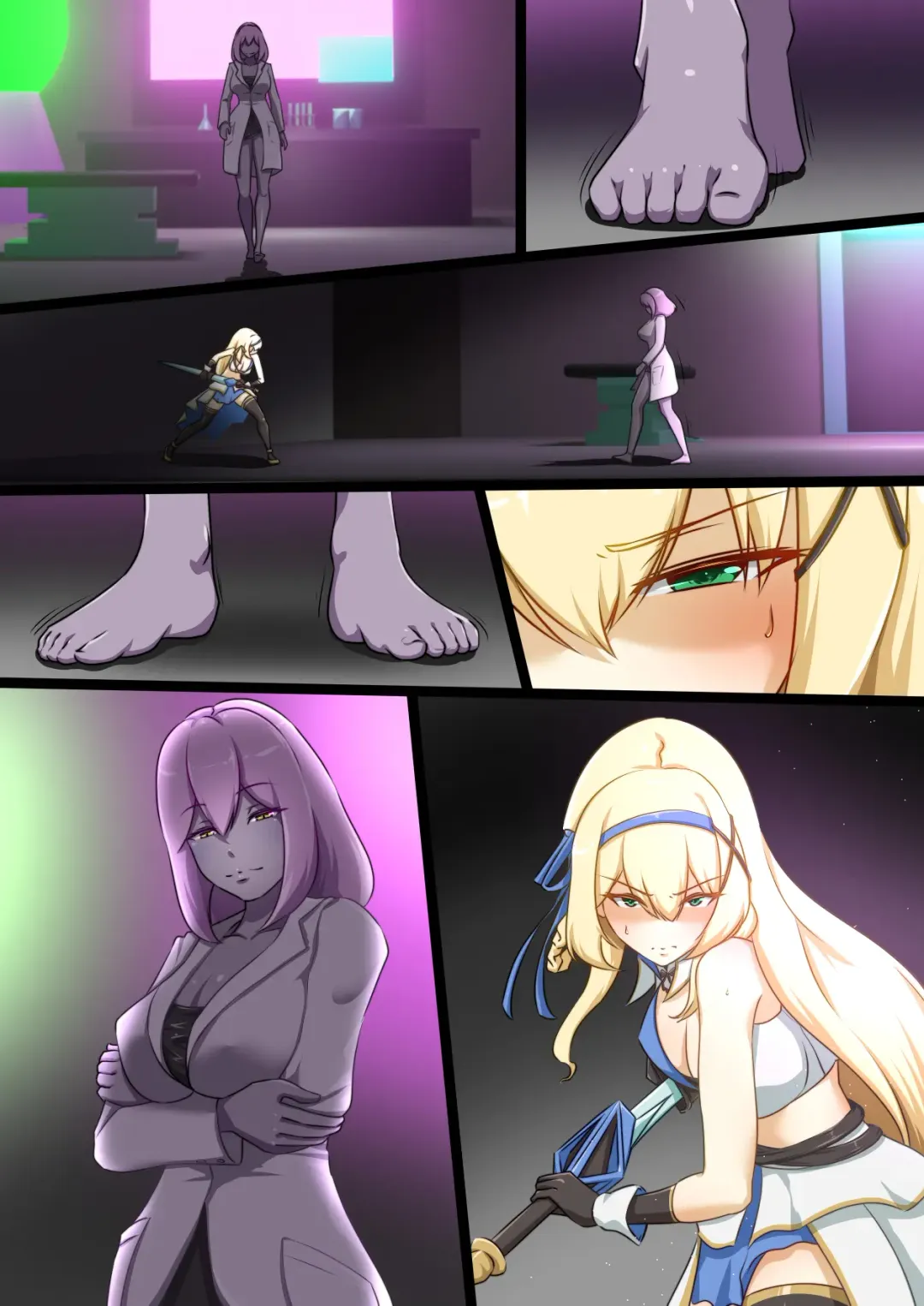 [Dew] Himekishi ga Ecchi na Teki to Tatakatte Haiboku suru Hanashi Fhentai - Page 38