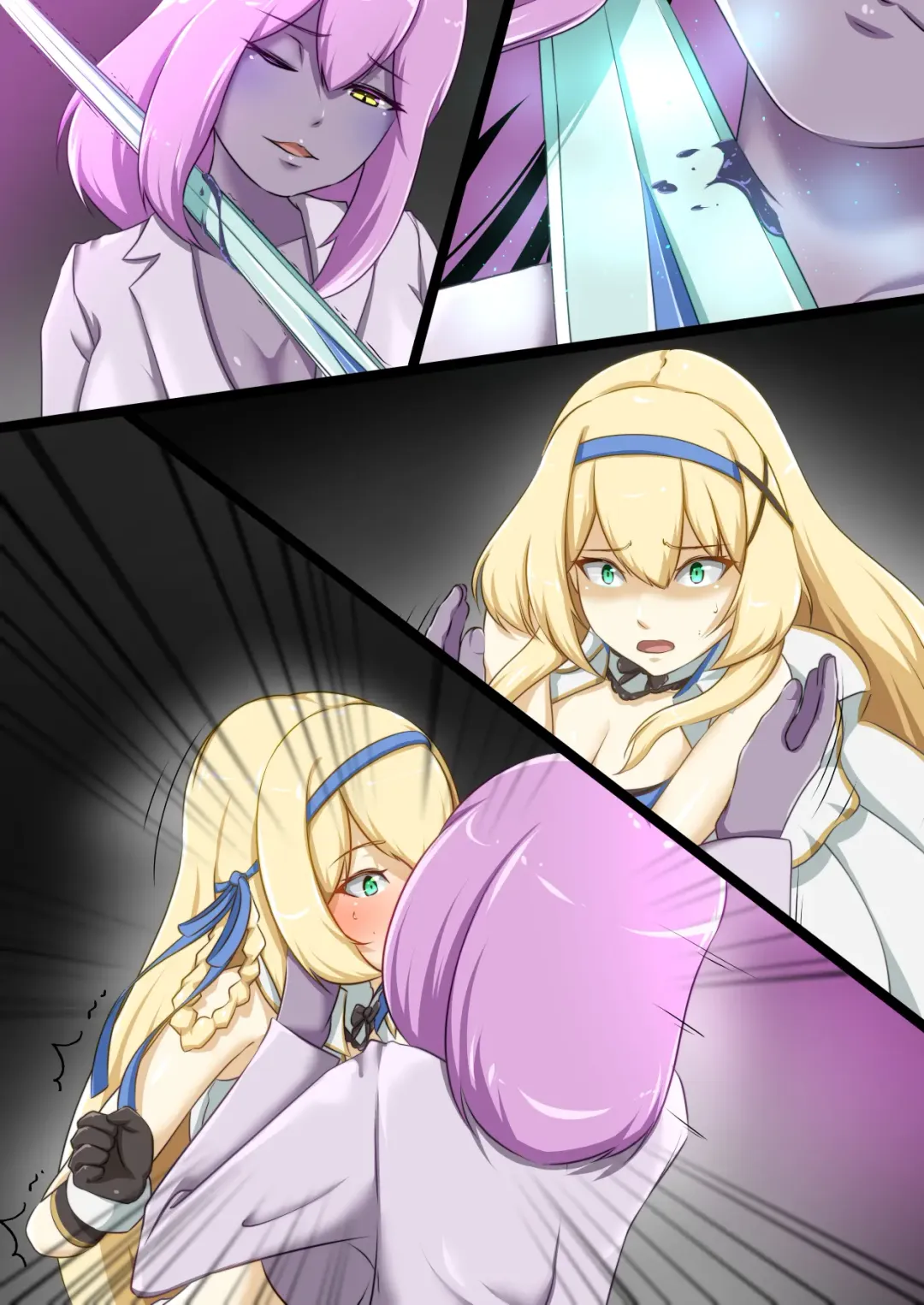 [Dew] Himekishi ga Ecchi na Teki to Tatakatte Haiboku suru Hanashi Fhentai - Page 40