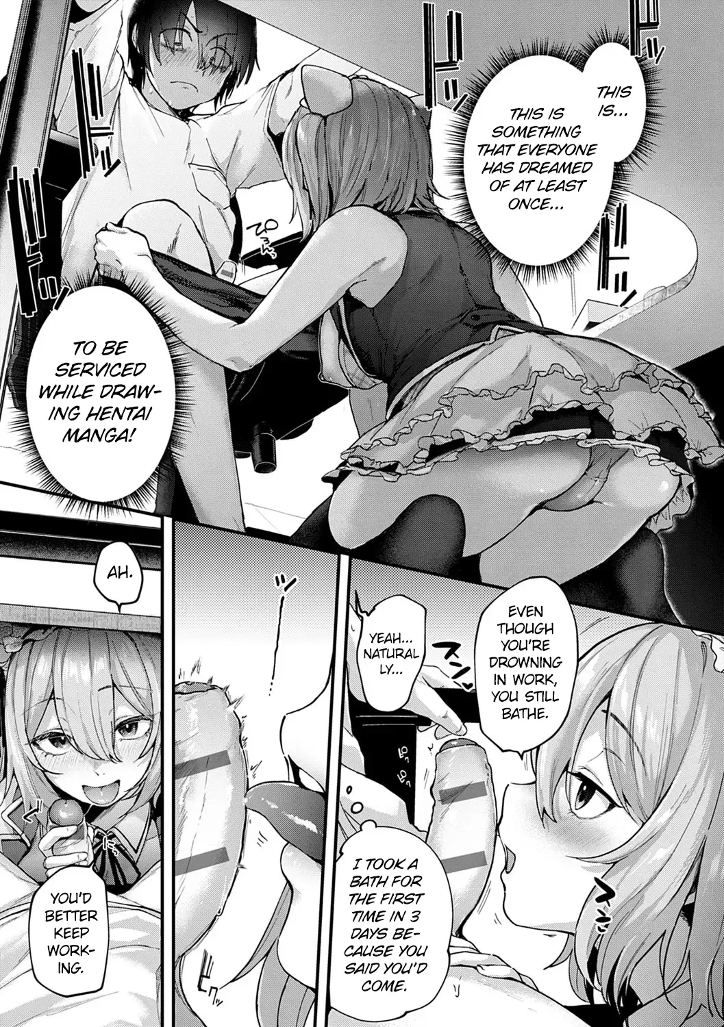 [Gosaiji] Doujin Sakka wa Cosplay Ecchi no Yume o Miru ka? Parts 1-4 + After Story Fhentai - Page 35