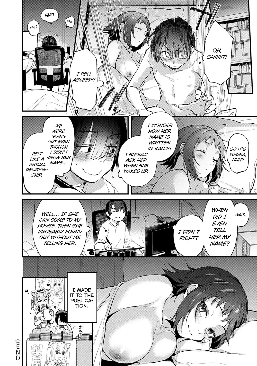 [Gosaiji] Doujin Sakka wa Cosplay Ecchi no Yume o Miru ka? Parts 1-4 + After Story Fhentai - Page 52